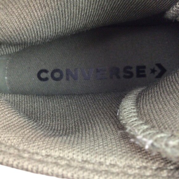 Converse CTAS Dark Green Leather High Top Platform Sneakers Womens 5 - Picture 11 of 13